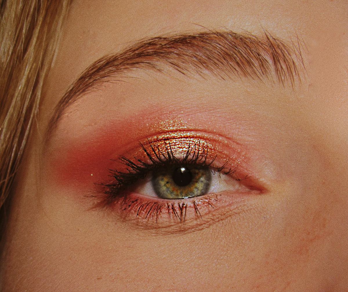 Fresh professional makeup look